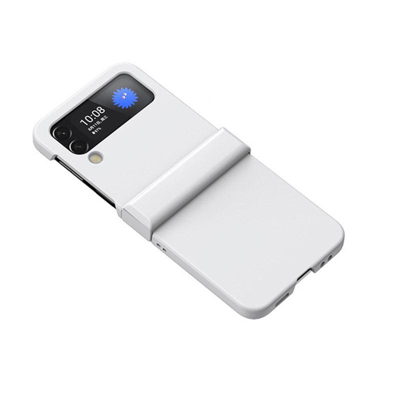 Сплошной цветной корпус мобильного телефона, ультратонкий защитный чехол, запасные части, все включено для Samsung Galaxy Z Flip3/4