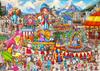 1000-piece Jigsaw Puzzle for Adults, "Carnival" - Back-printed for Perfect Fit and Dust-free Construction, Home Decoration Challenge Gift Toy for
