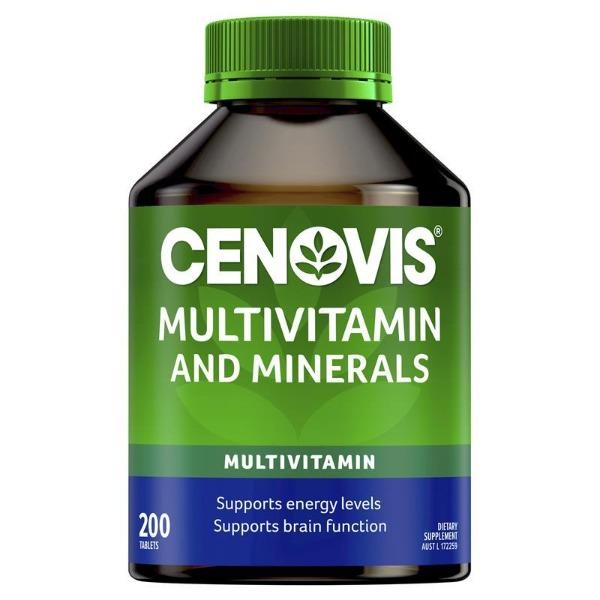 CENOVIS Multivitamin & Minerals 200 Tablets