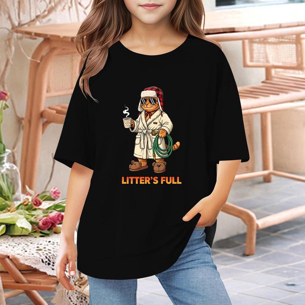 Футболки для малышей, девочек и мальчиков, детские футболки с короткими рукавами и принтом для мальчиков и девочек 1-12 лет