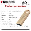 Kingston USB-флеш-накопитель 256 ГБ SE9 G3 128 ГБ/512 ГБ/64 ГБ USB 3.2 Gen 1 скорость до 220 МБ/с металлический корпус DTSE9G3/256 ГБ портативный U-диск флэш-накопитель