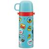 Skater Kid-Friendly Lightweight Stainless Steel 2-Way Water Bottle, 430ml, Paw Patrol 24 Design, for Kids, Includes Direct Drinking Cup, Stainless Ste