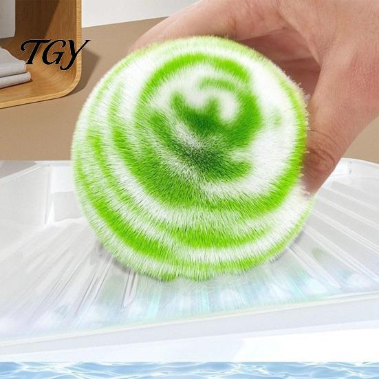 Scrubbing Sponge for Kitchen Non-Scratch Cleaning Scrubber Ball, Gentle Reusable Stain Removal Sponge, Household Dirt Deep Tool Ceramic