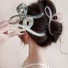 Bow Shark Clamp Jelly Color Hairpin Sweet Headdress  Girls