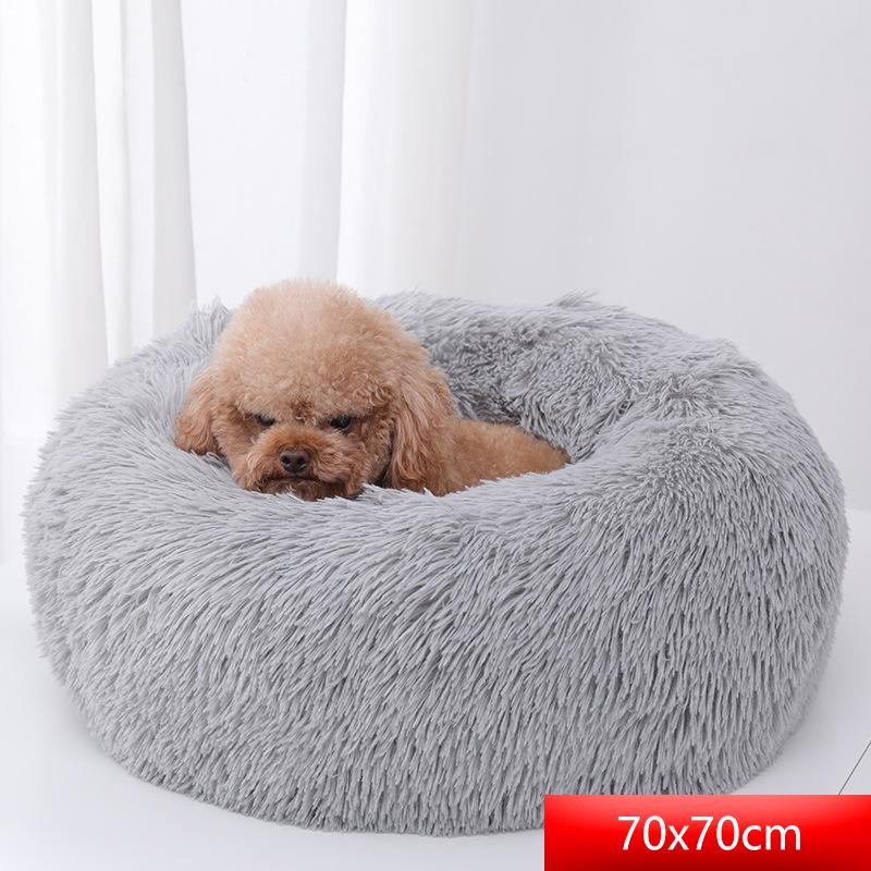 Creative Soft and Comfortable Cat and Dog Nests Long Plush for Winter Warmth Dog Beds Pet Pads Cat Mattresses Pet Supplies