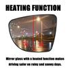 For Renault Clio IV 12-19 Left & Right Side Heated Mirror Glass 963654973L 963654973R Direct Replacement Mirror Glass Rear View