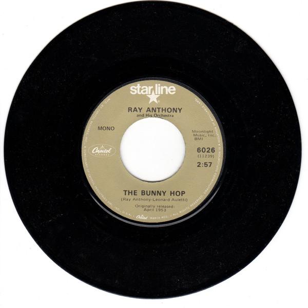 7-дюймовая пластинка RAY ANTHONY & HIS ORCHESTRA - Bunny Hop 6026 Starline US Jazz Б/у