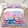Butterflies Stitch Fantasy Print 3Pcs Bedding Setduvet Cover With 2 Bedropillowcase Home Birthday Gift