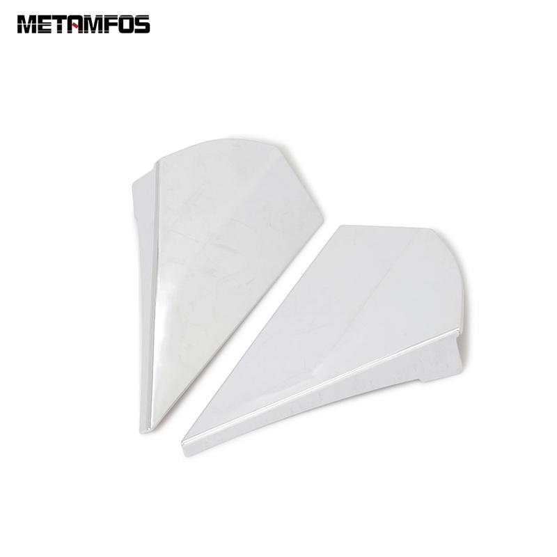 Rear Window Spoiler Side Wing Cover Trim Sticker For Toyota CHR C-HR 2016- Chrome Exterior Accessories Car Styling
