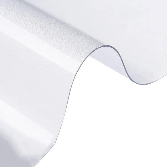 Прозрачный протектор для стола Водонепроницаемая скатерть Толщина 0,8 мм Пластиковая накладка на стол Защищает от царапин пролитий для обеденного стола кухни комода