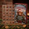Holiday Party Game Toys 2026 Highland Cow Christmas Advent Calendar, 24-Day Acrylic Countdown Ornament Set with Eve Box Mini Figures, Tree