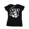 Womens/Ladies Mickey Mouse NY Kicking Cotton T-Shirt