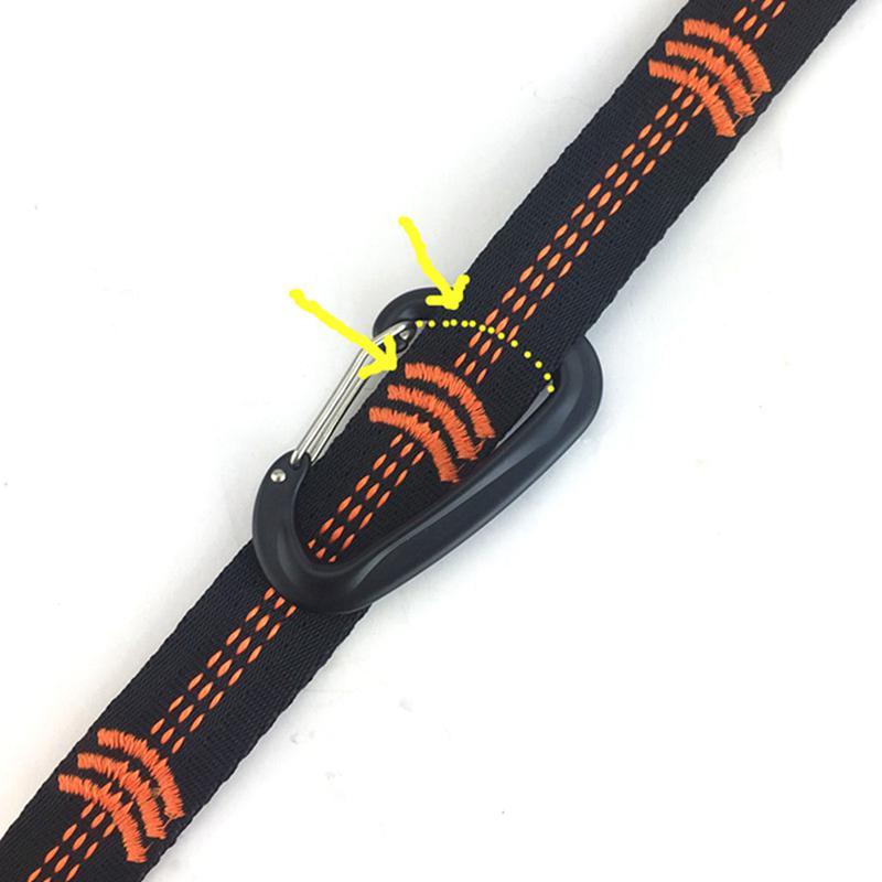 Tree Hanging Hammock Straps Climbing Rope Durable Nylon 1000D Hanging Hammock Belt