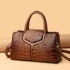Crocodile Leather Messenger Bags for Women  High-quality Crossbody Handbags  New Women's Bags
