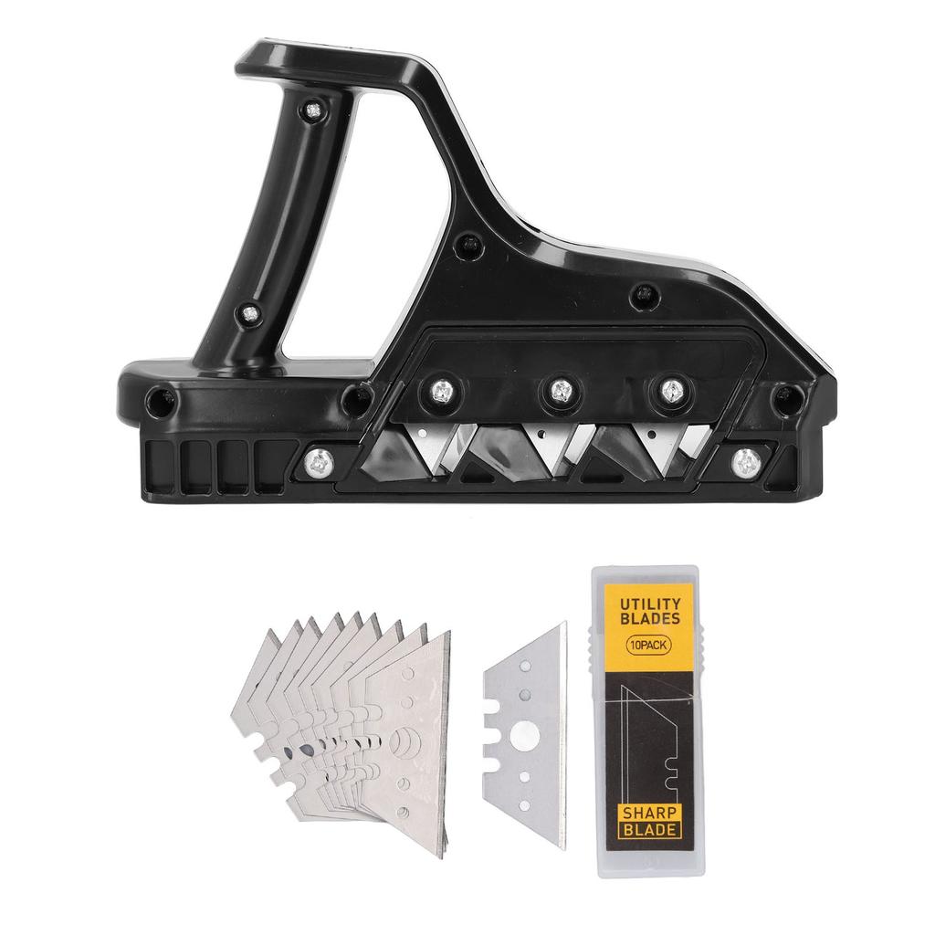 Быстрый резак для гипсокартона с 10 лезвиями Резка под углом 45 градусов Кромкорез для гипсокартона Рубанок Фаскорез