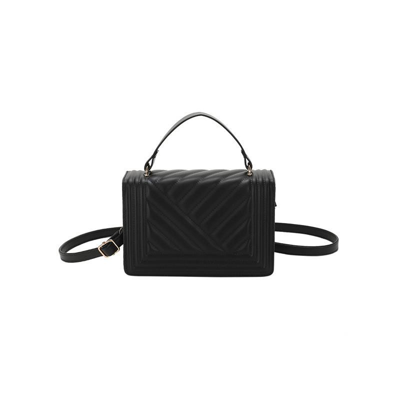 Stylish Korean Trendy Pu Leather Crossbody Bag With Magnetic Closure For Women