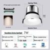 Безрамочный светодиодный спот NVC Lighting - Антибликовый, Полный спектр, Настенный омыватель, Встраиваемый для гостиной