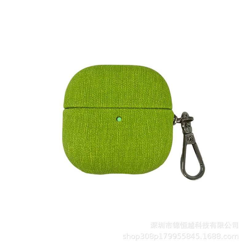 Solid color premium fine cloth pattern is suitable for Huawei FreeClip1st generation wireless earphone case clip1st generation anti-drop.