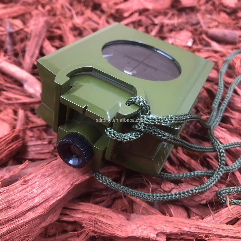 Best-selling Multi-functional High-precision Outdoor Survival Compass for Camping, Waterproof Metal Geological Compass