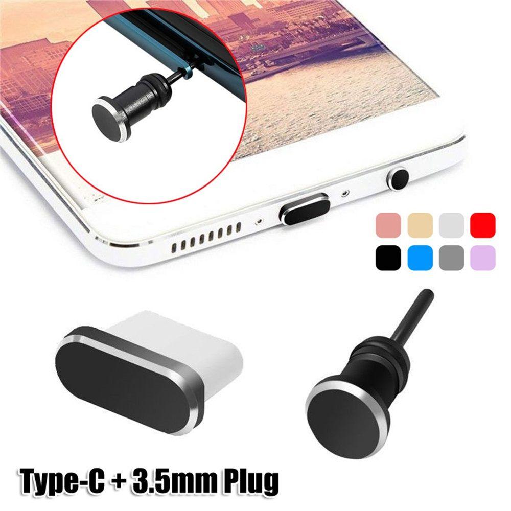 USB C Защита от пыли для наушников Type C Порт зарядки Для Samsung S10 Macbook Заглушка 3,5 мм Jack