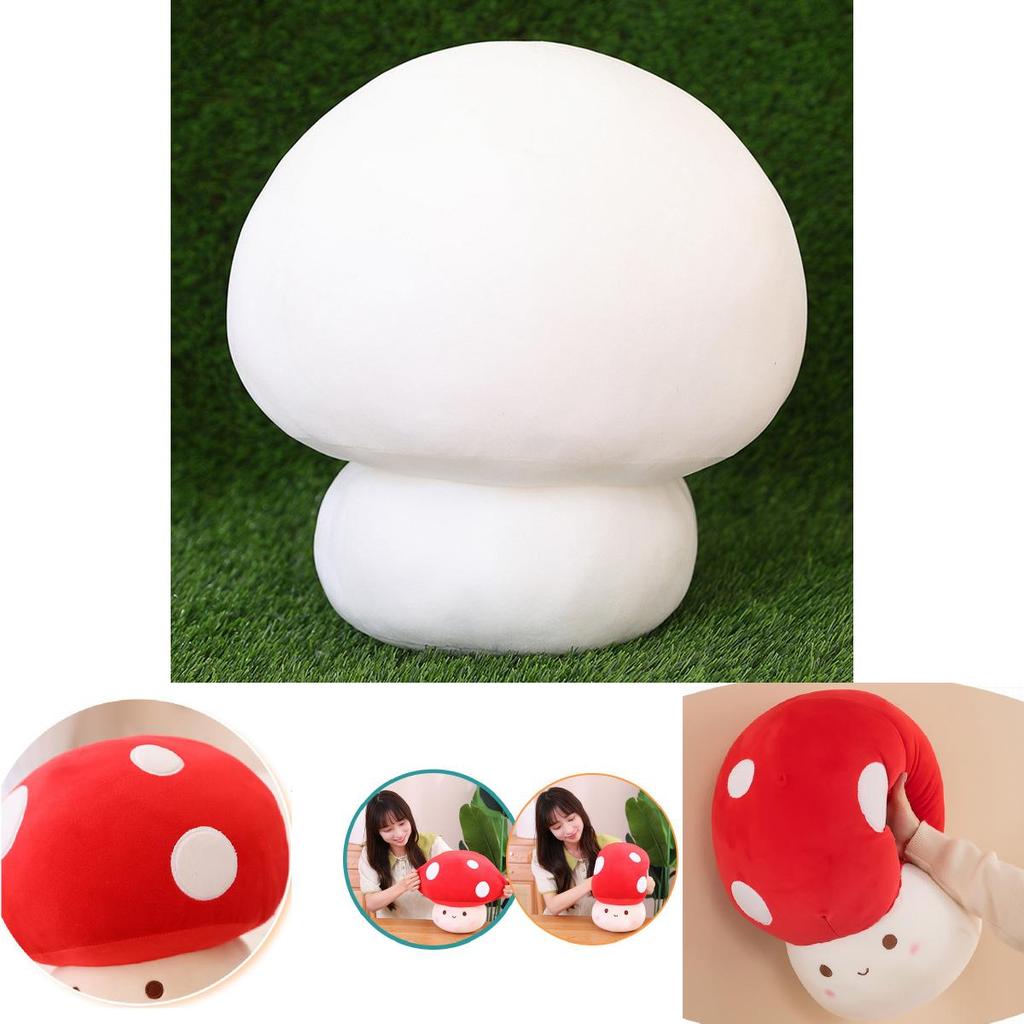 Red Umbrella Mushroom Plush Toy Soft And Cuddly!