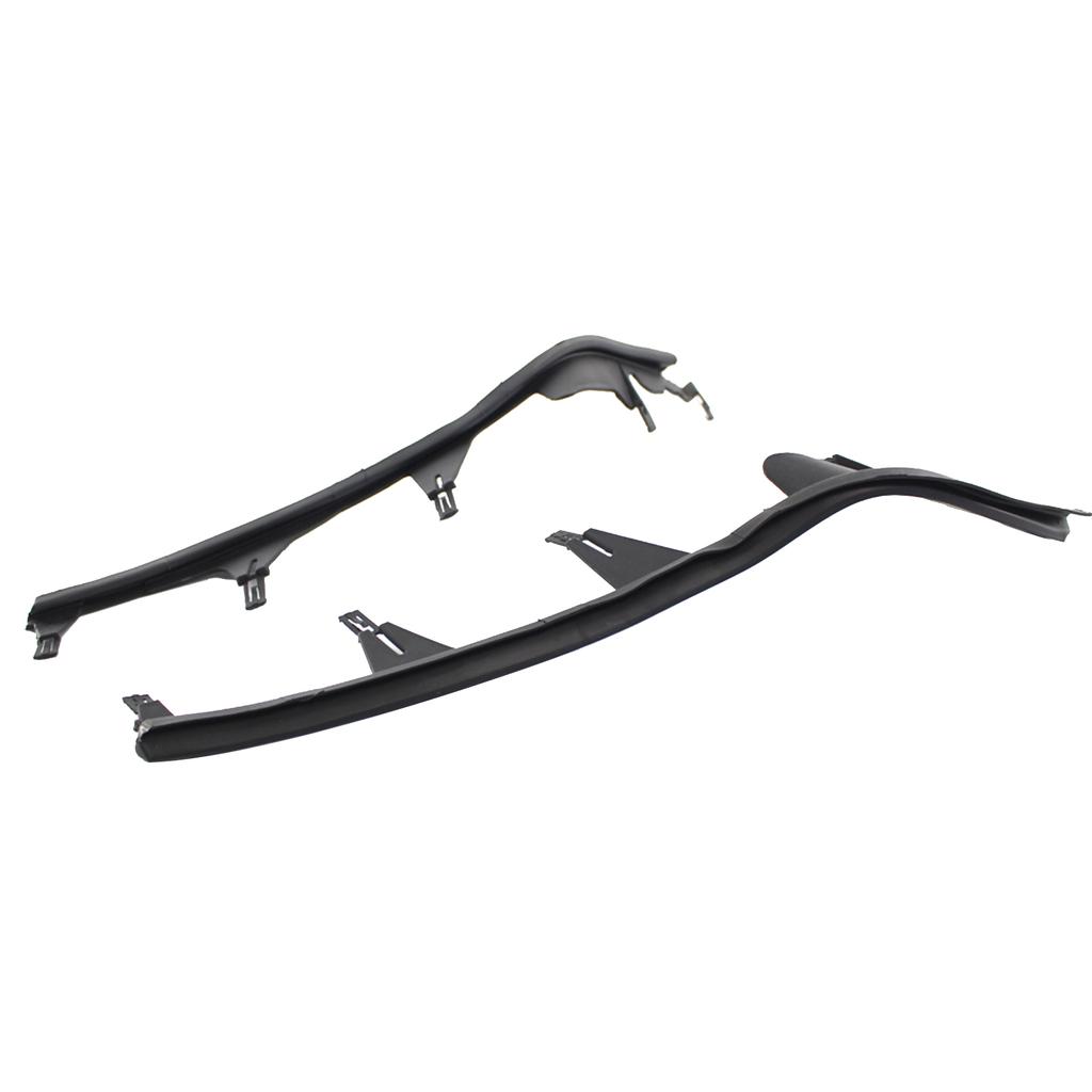 Левая и правая пара сменных накладок на верхнюю фару для BMW 3 серии E46 98-01(4 двери)