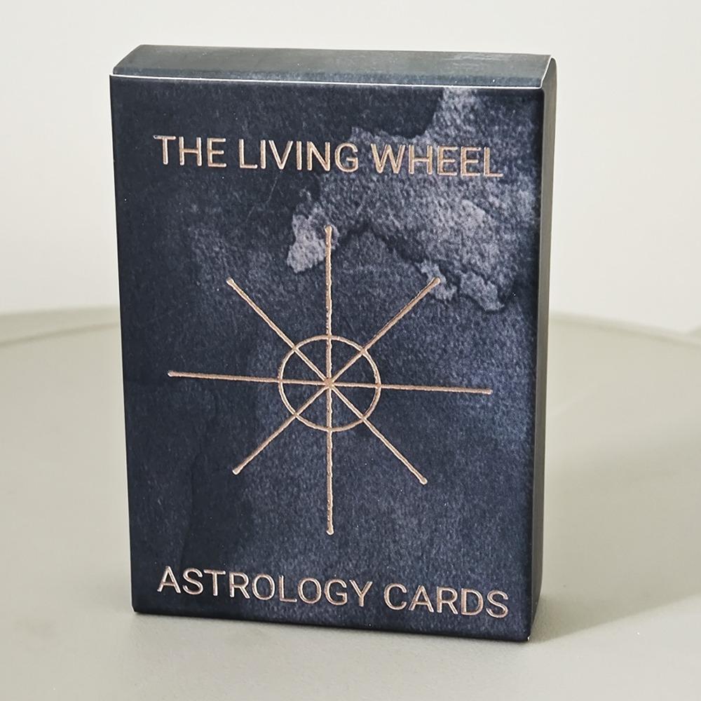 Колесо жизни Астрологические карты 55 шт. Карты Оракула 9*6 см