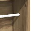 Bathroom Cabinet with Toilet Paper Holder Artisan Oak 20.5 x 20 x 90 cm