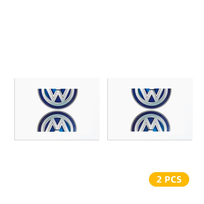 Car Stickers Fashion Car Stickers Cool Metal Car Logo Emblem Sticker Decal For Volkswagen Tharu R Polo T5 GTI Tiguan Passat