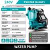 125 Вт Низкий уровень шума Тихая работа Автоматический напорный водяной насос Домашний кран Душ для ванной Автоматический самовсасывающий бустерный насос