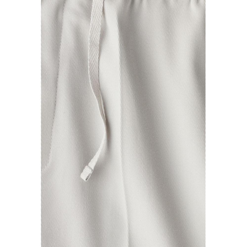 Брюки HM Slim Fit Twill светло-бежевые