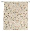 Retro Floral Wildflowers Transparent Curtains for Bed Chamber Living Room Decoration Window Panel Curtain Perfect for Cooking Area Netting Voile
