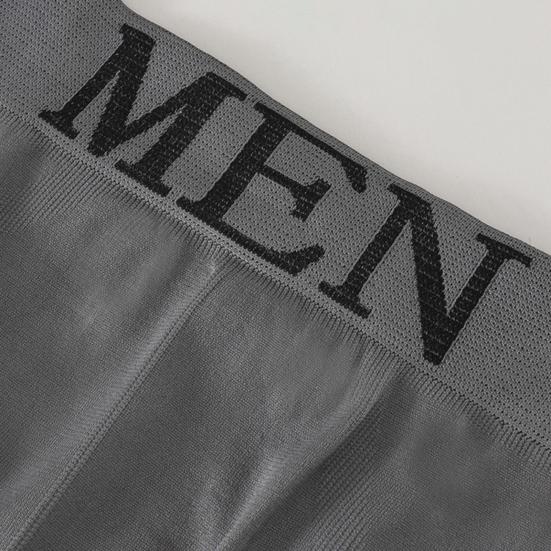 Мужские трусы с буквенным принтом и низкой талией, пояс с алфавитом, эластичные облегающие сексуальные бесшовные трусы, нижнее белье для гостиной