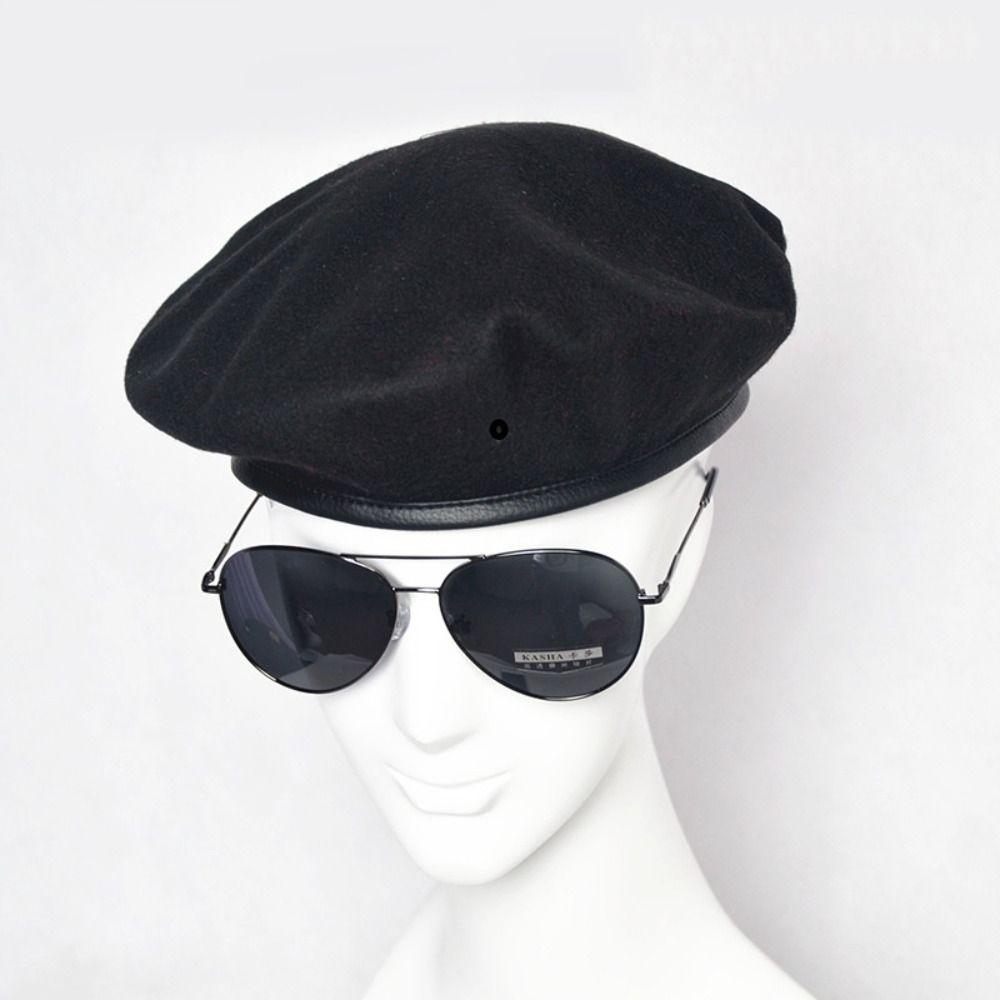 Осенне-зимний берет, шляпа, регулируемая кепка художника, унисекс, форменная кепка, женская, мужская