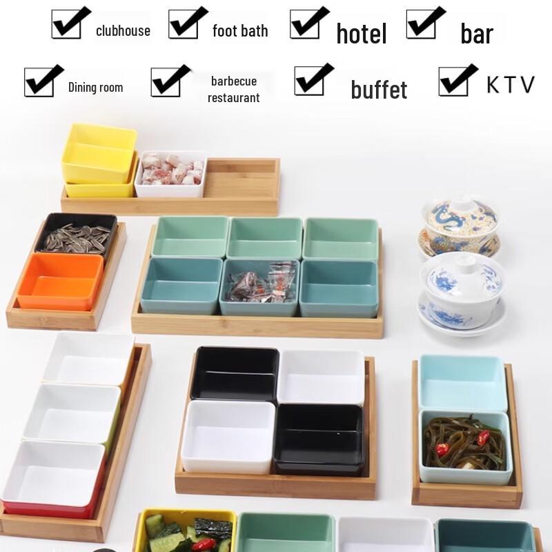 Japanese Style 6-Compartment Snack Serving Set