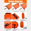 Floating Bag Swimming Waterproof Dry Bag Large Capacity Swimming Bag  Kayaking Canoeing