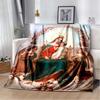 1 PC 3D printed flannel blanket (Our Lady of Guadalupe pattern) home blanket birthday gift..