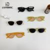 Small Frame Cat Eye Sunglasses Women'S Trendy Fashion Street Shot Sunglasses Sunscreen Sunglasses
