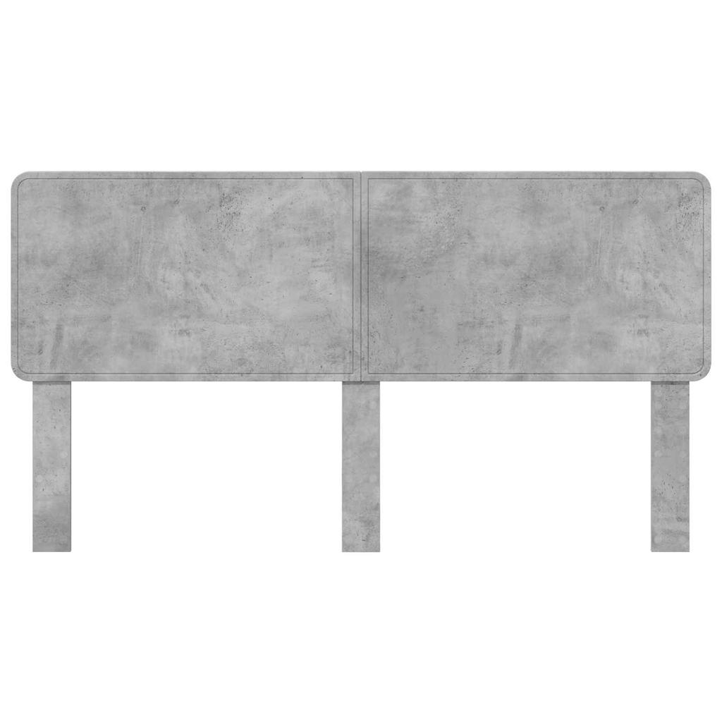 Headboard Concrete Grey Particleboard