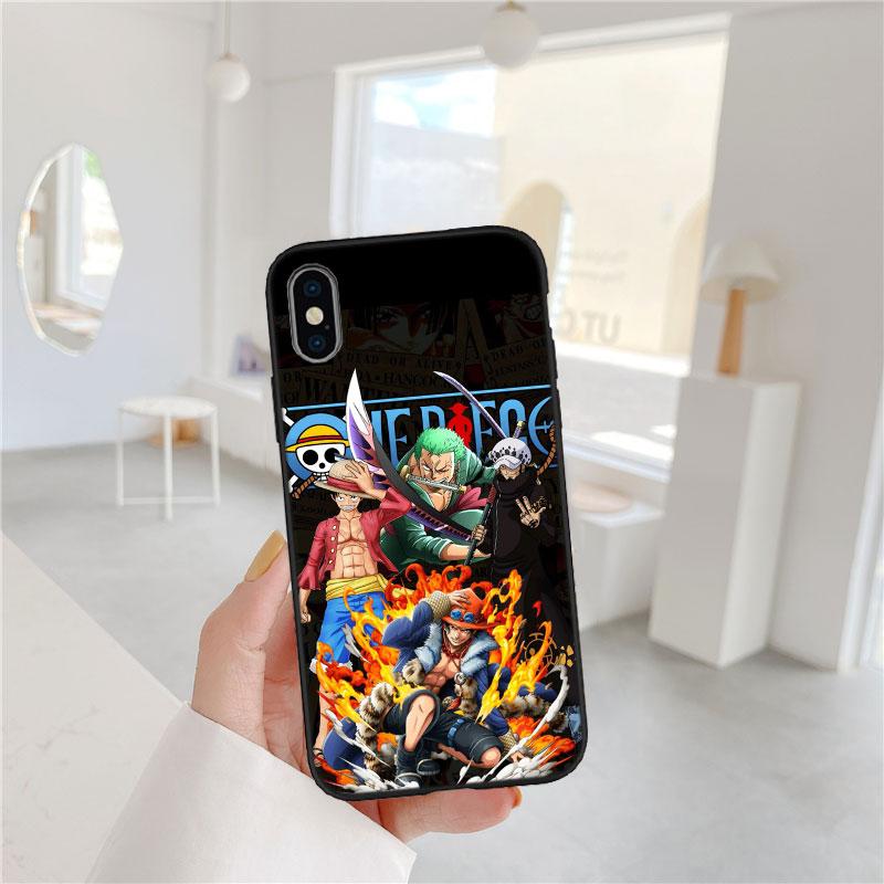 Cartoon One Piece Soft Shell Phone Case for Redmi Note 13 14 Pro+ Plus A3 A3X 13X 13C 13R 14S 14C 14R