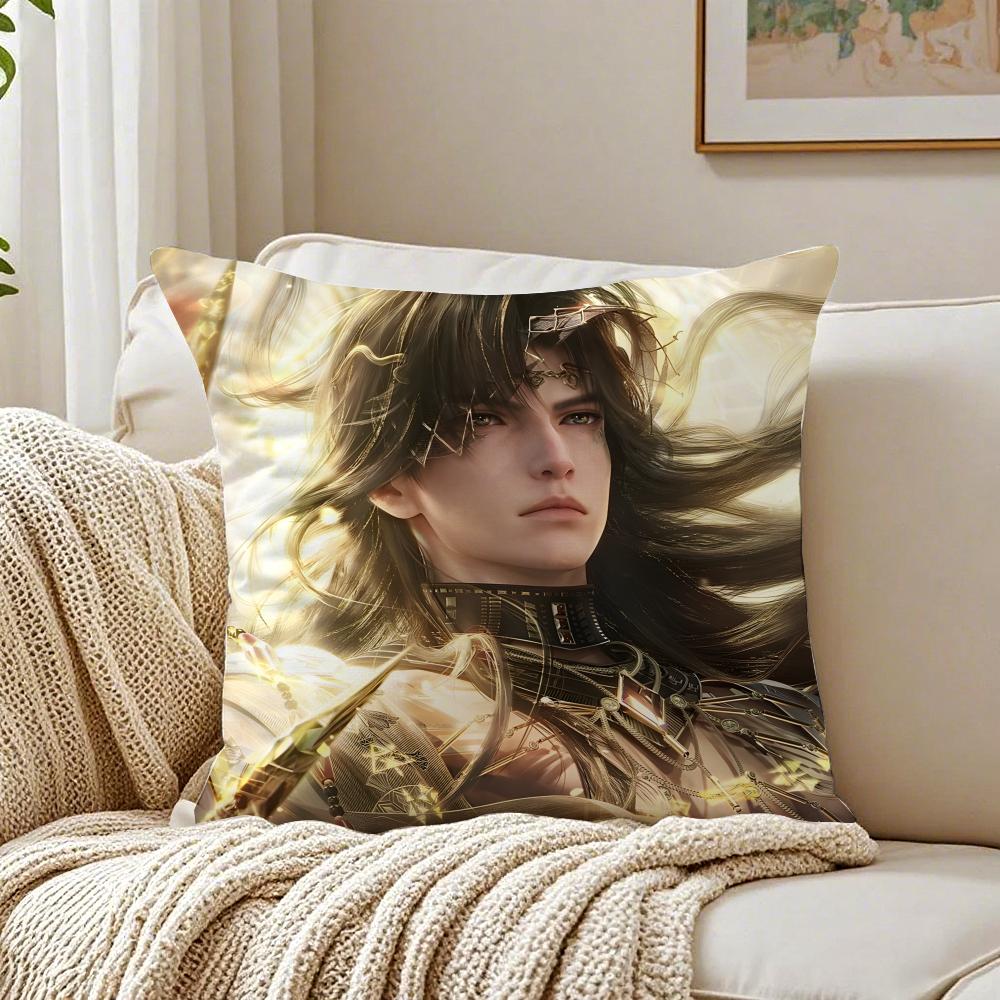 1PCS Romantic LLove And Deepspace Icons Cushion Cover Pillowcase Antidustmite living Room Sofa Decor Cushion Room