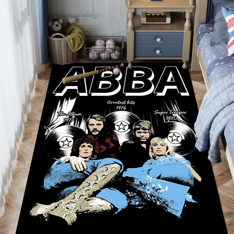 ABBA Iconic Music Legacy carpet Suitable for all seasons floor mats Christmas gifts Protective pad Dormitory decoration