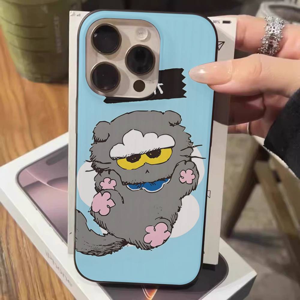 Милые друзья Z-ZO Для IPhone 17 16 15 14 13 12 11 Pro Max Plus Pro Прозрачный чехол для телефона Нескользящий корпус