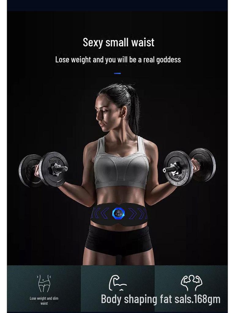 Пояс-массажер для похудения и сжигания жира EMS для живота