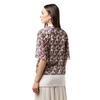 French Connection Womens/Ladies Elysian Floral Tie Neck Puff Sleeve Blouse