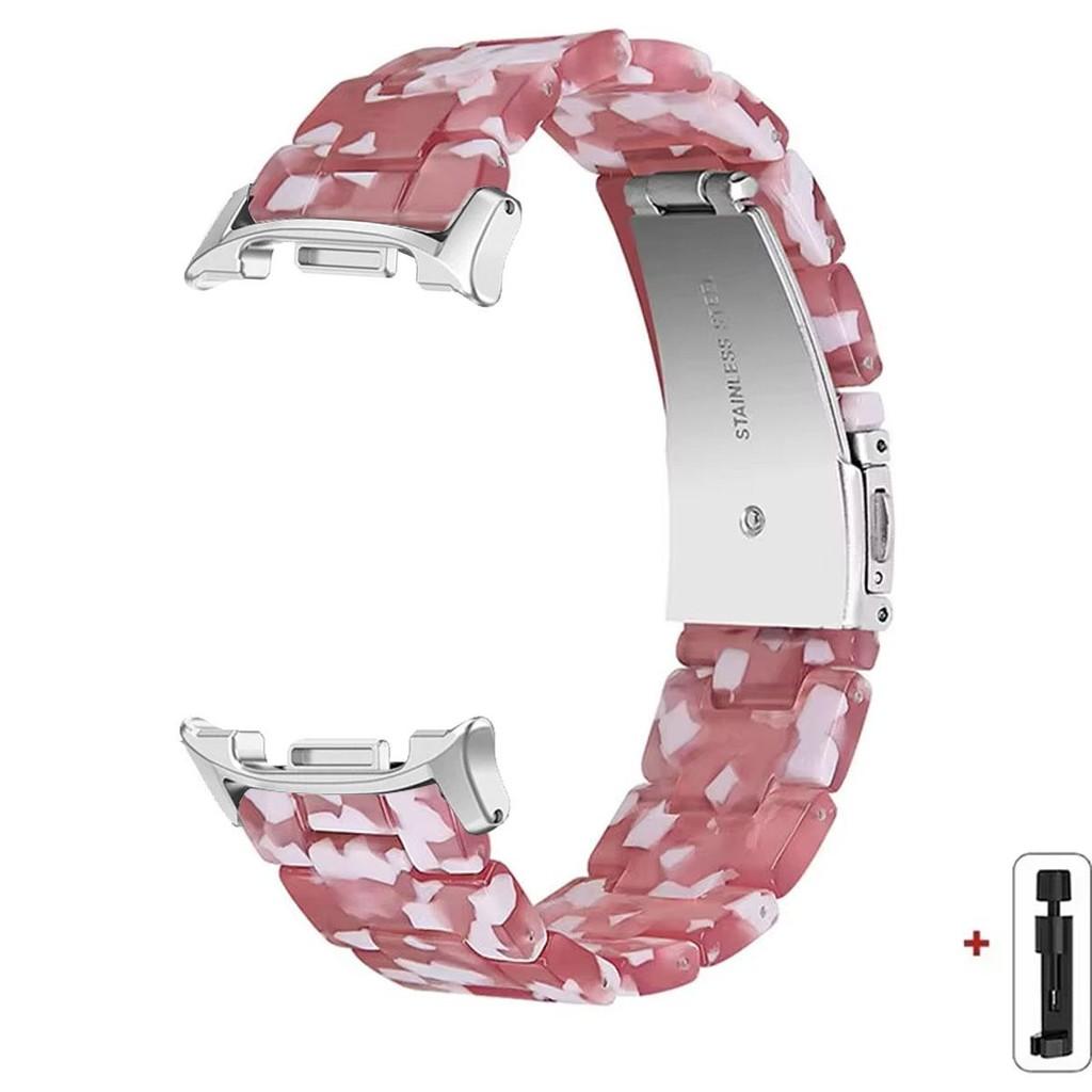 Colorful Resin Strap For Samsung Galaxy Watch 8 40mm 44mm 8 Classic 46mm Smart Watch Replacement Band For Galaxy Watch Ultra2025