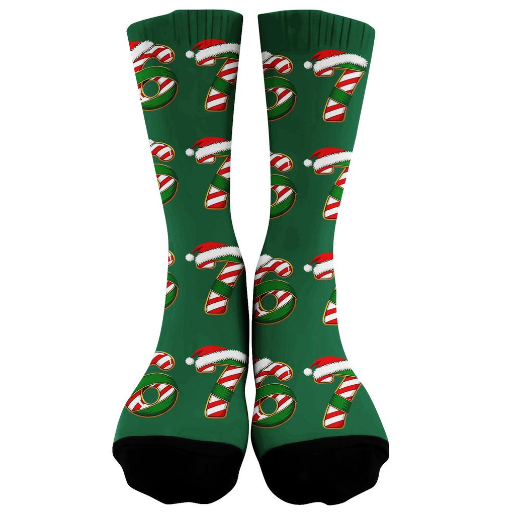 Милые и игривые носки носки до середины икры длинные носки носки с принтом