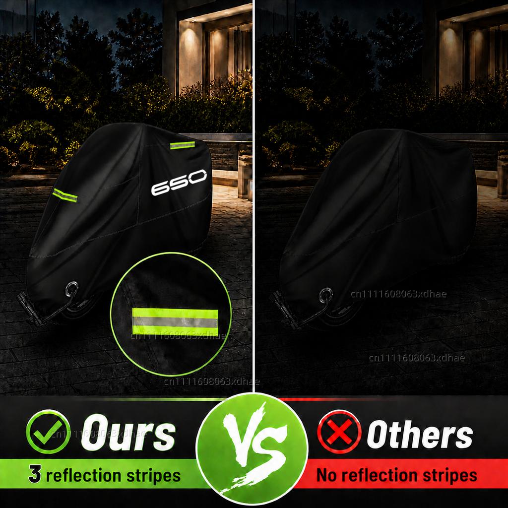Motorcycle Full Cover Waterproof Rain Dustproof All Season 190T Oxford Cloth For For kawasaki ninja650 Z650 Z NINJA 650 650SE
