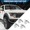 W715288-S439 / Front/Powertrain Skid Plate Clip for Ford F-150 2011- / Transmission Skid Plate Fastener/Surface Coating Treatment/Metal / 4Pcs