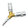 3 Way Air Compressor Fittings Y Connector Splitter Thread Quick Release Coupler for Air Lines Air Tools Compressors
